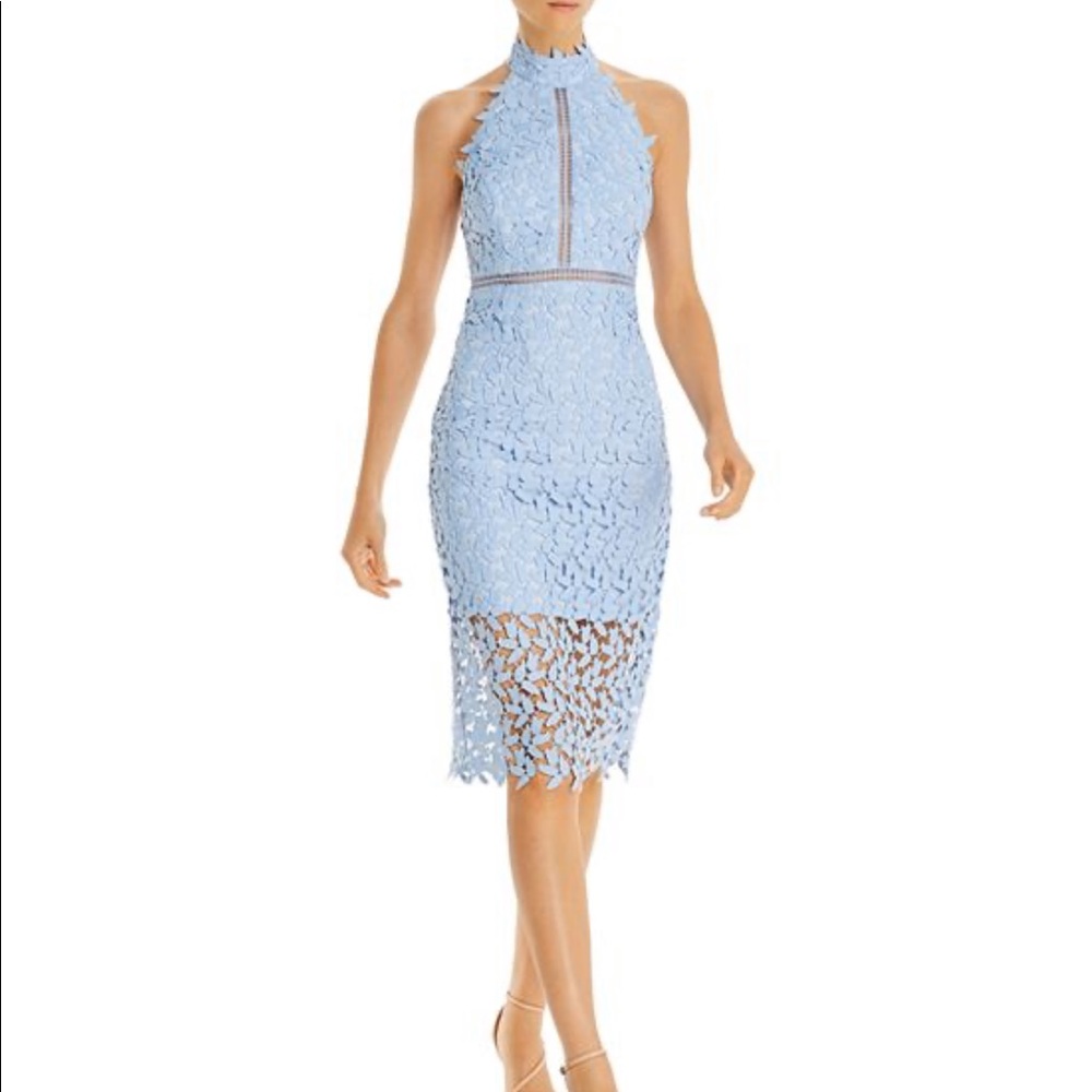 Bardot Gemma lace halter dress- worn once